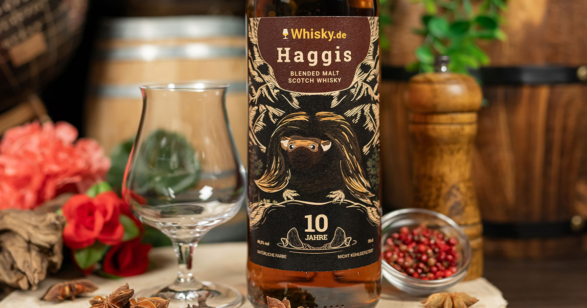 Haggis 10 Jahre: Whisky.de komplettiert „Animals of Scotland“-Reihe