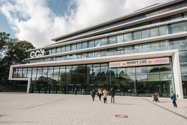 Whisky Live Germany 2026 das CCH - Congress Center Hamburg von außen