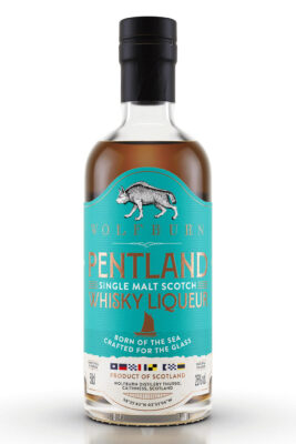 Wolfburn Pentland Whisky Liqueur eine Flasche Wolfburn Pentland Whisky Liqueur