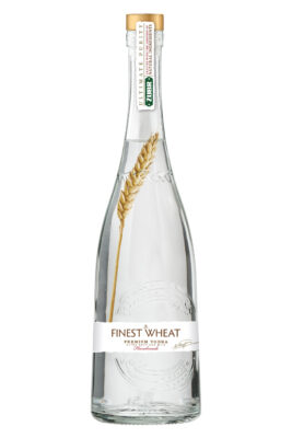 Żubr Finest Wheat Vodka eine Flasche Żubr Finest Wheat Vodka
