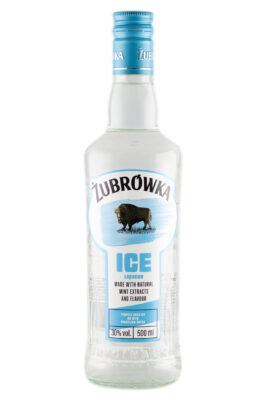 Żubrówka Ice eine Flasche Żubrówka Ice