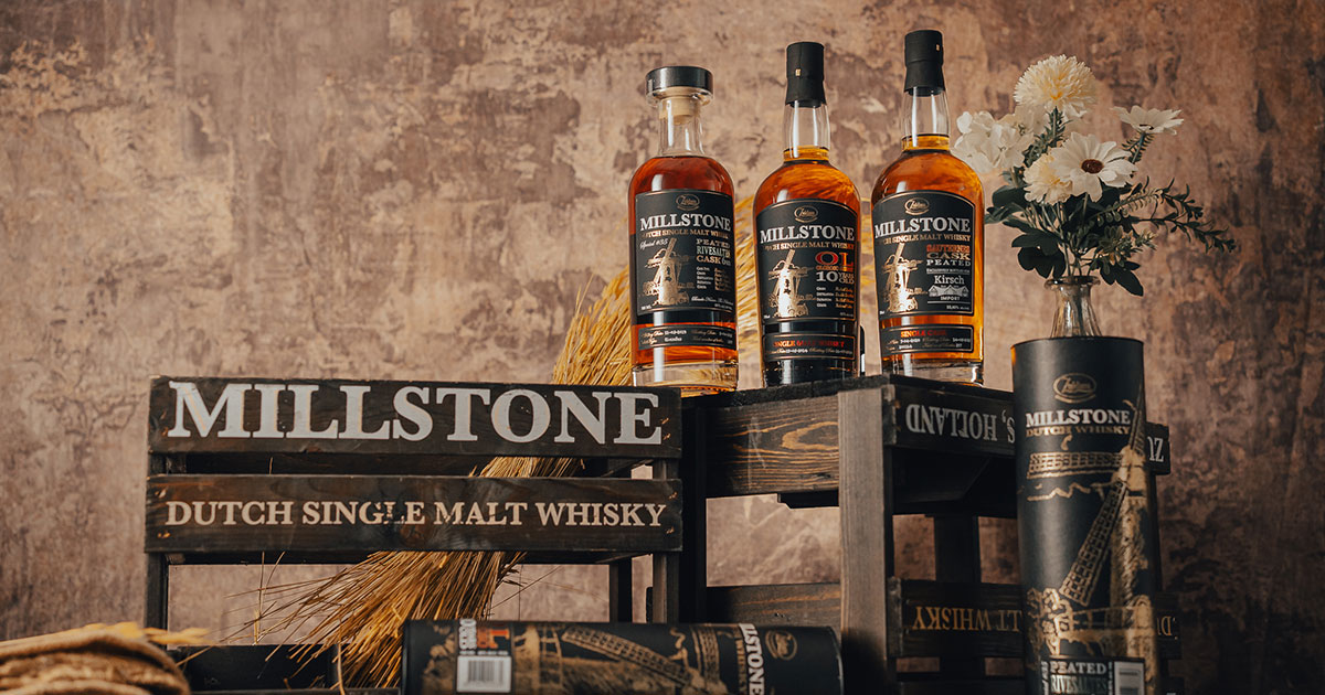 Dutch Whisky: Zuidam Distillers launchen drei neue Millstone Single Malts