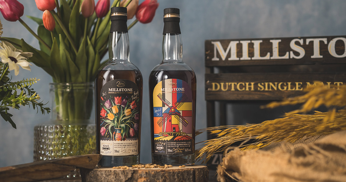 Kirsch Import: Zuidam Distillers mit zwei neuen Millstone Single Cask Bottlings